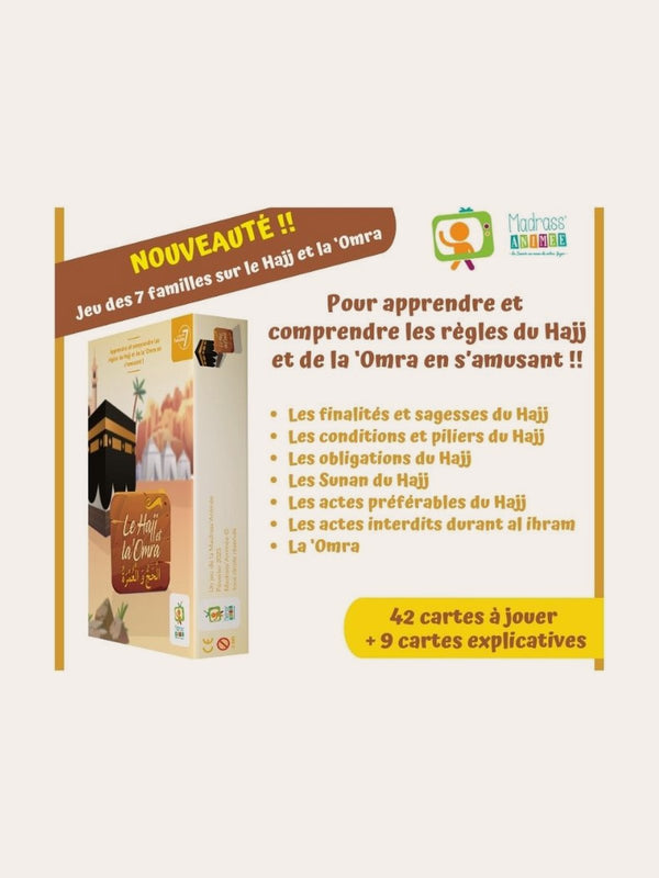 Jeu des 7 familles: règles du Hajj et la ‘Omra