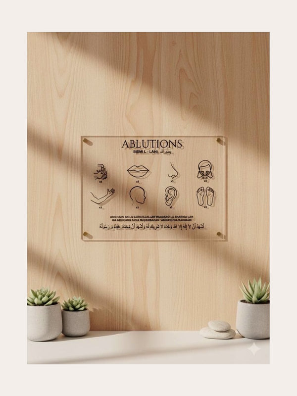 Plexi Rappel Ablutions – 12×16 cm