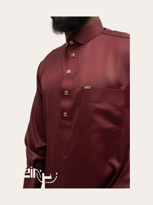 Qamis chemise Adam avec pantalon Zein