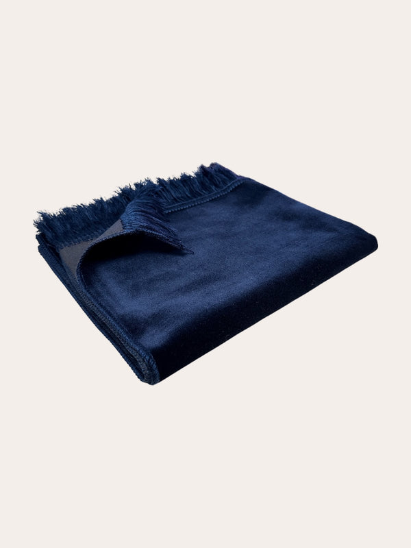 Tapis de prière bleu nuit – 120 x 70