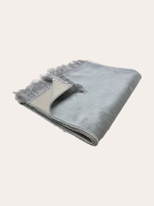 Tapis de prière gris clair 120 x 70