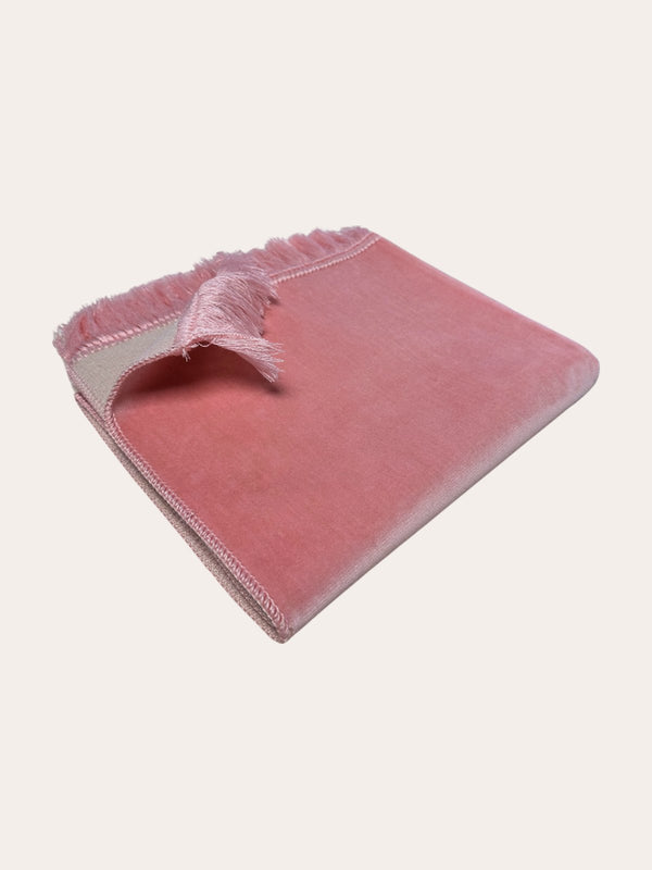 Tapis de prière rose pâle 120 x 70