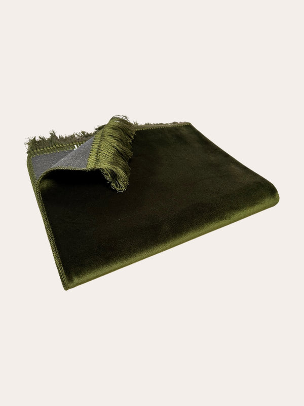 Tapis vert kaki + Prénom personnalisé