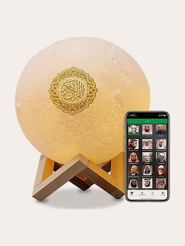Veilleuse Lune Coranique MP3 – Bluetooth
